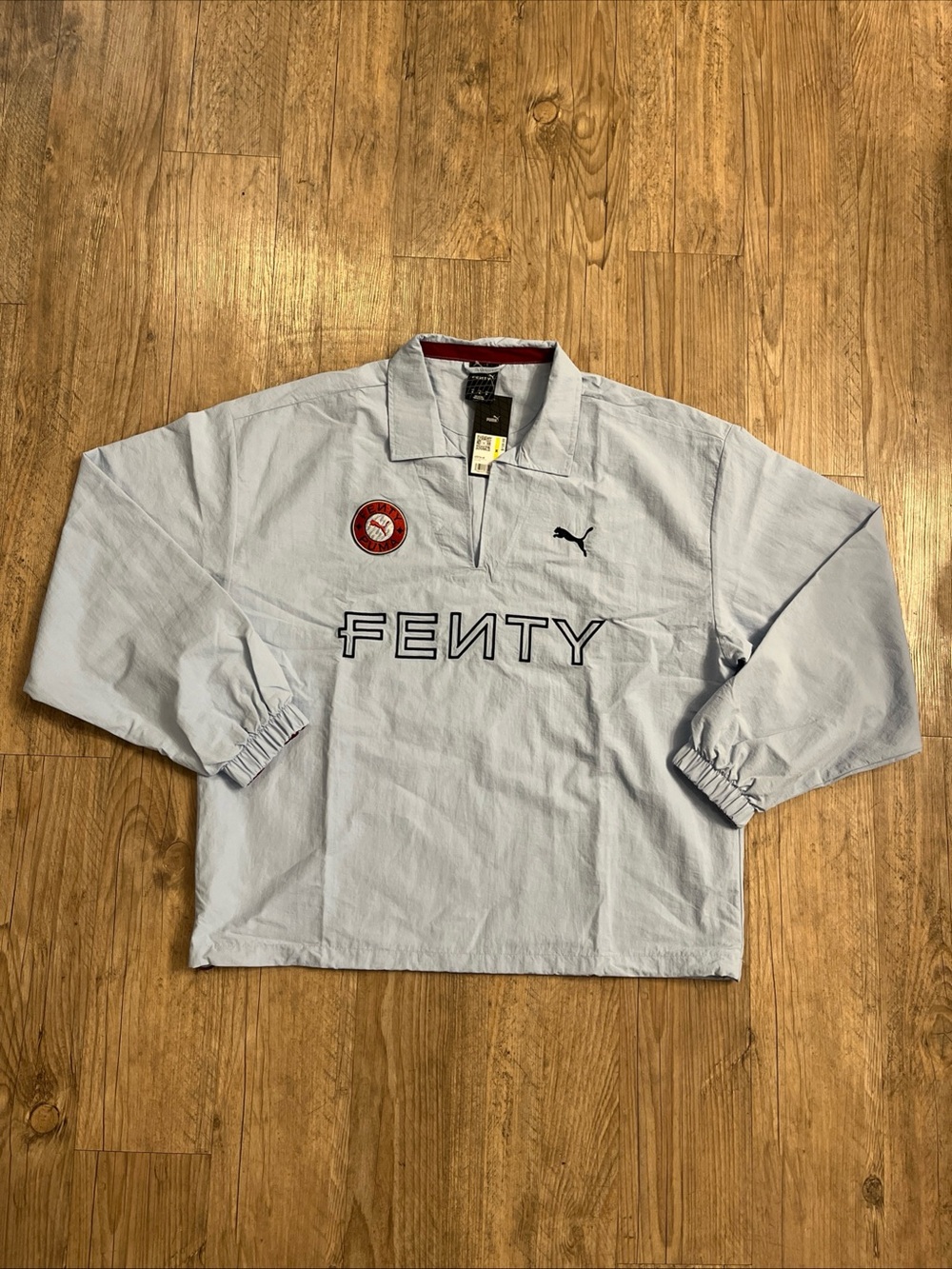NWT PUMA Fenty X Nylon Drill Top Pullover Jacket Shirt Men’s 635734 48 Size M